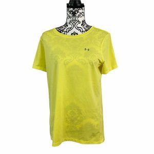 Under Armour | Yellow Mesh Athletic Shirt